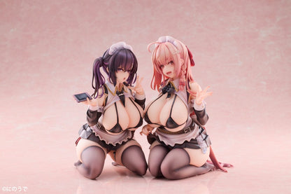 Original Character PVC Statues 1/5 2-Set Koho Miya & Otsuhane Fuwari illustration by Ninoude 18 cm