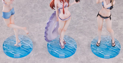Steins Gate PVC Statues 3-Pack 1/7 Suzuha Amane, Kurisu Makise, Mayuri Shiina Swimsuit Ver.