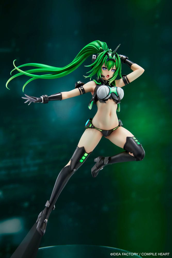 New Dimension Game Neptunia VII PVC Statue 1/7 Next Green 38 cm