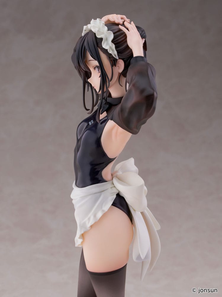 Original Character PVC Statue 1/6 Sakura Shiori Competition Swimsuit Maid 27 cm