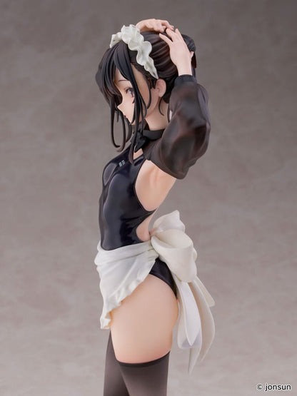 Original Character PVC Statue 1/6 Sakura Shiori Competition Swimsuit Maid 27 cm