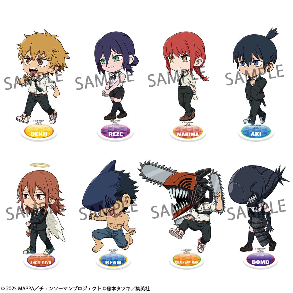 Chainsaw Man The Movie: Reze Arc TokoToko Acrylic Figure Blind Box Display 9 cm (8)