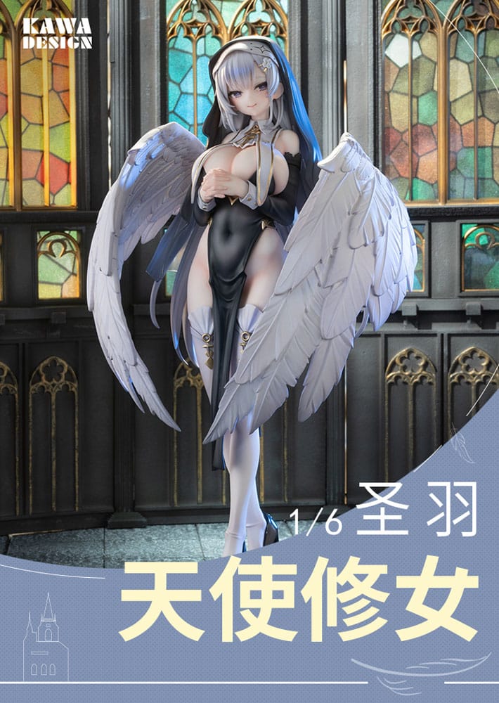 Original Character PVC Statue 1/6 Angel Sister Holy Wing Normal Edition 28 cm