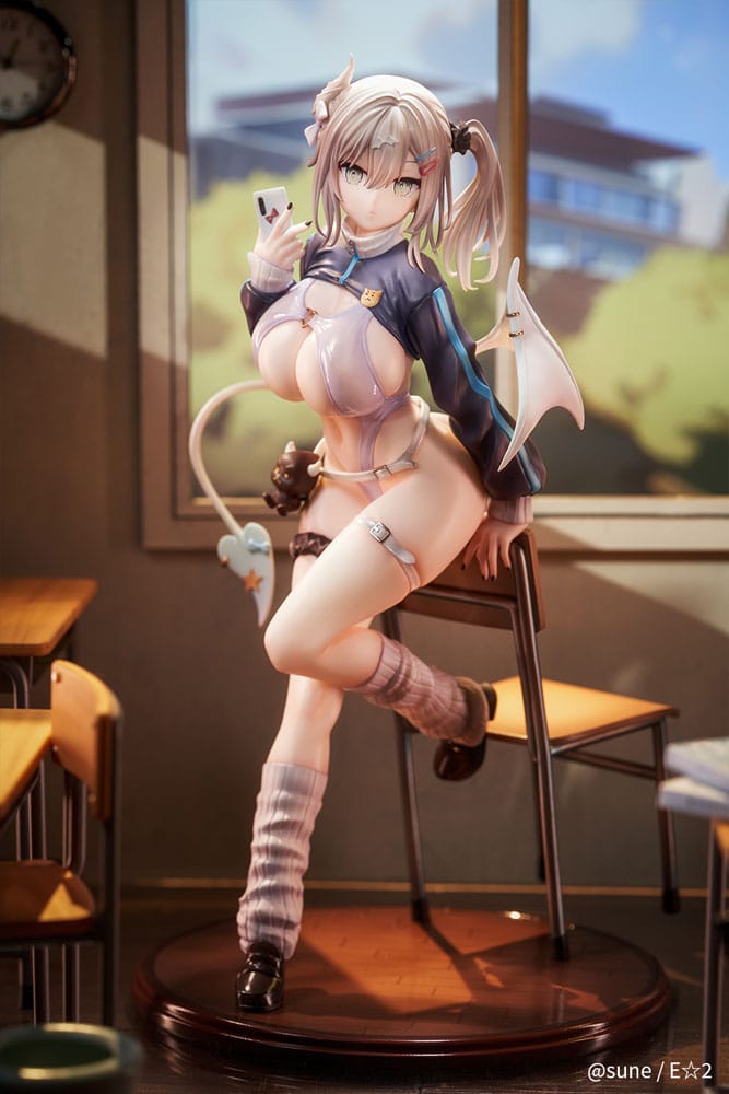 Original Character PVC Statue 1/6 Yuki Shinomiya Silent Gal Succubus 25 cm