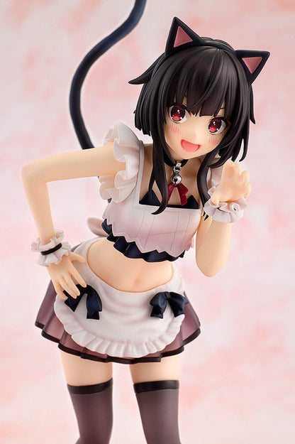Konosuba God's blessing on this wonderful world! PVC Statue Megumin: Light Novel Catgirl Maid Ver. 16 cm