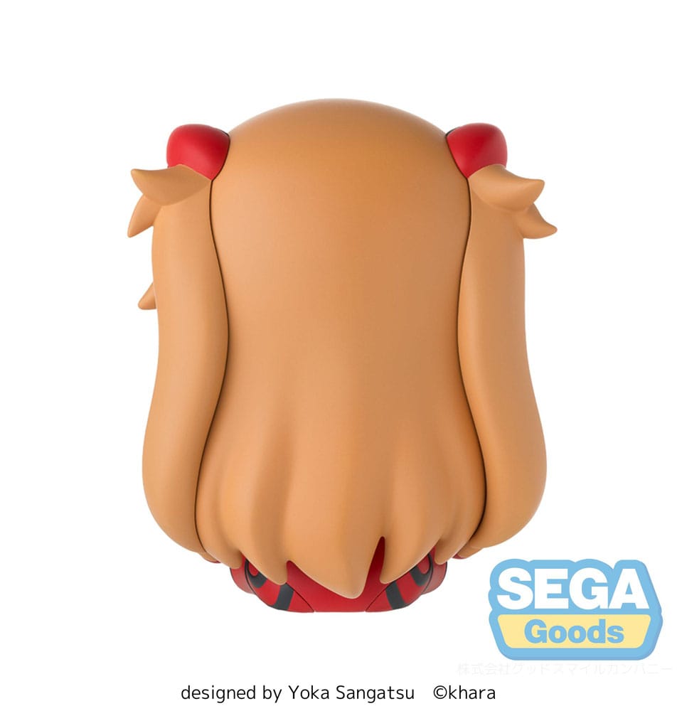 Evangelion: New Theatrical Edition Fuwa Petit Chibi Figure Asuka Plug Suit 8 cm