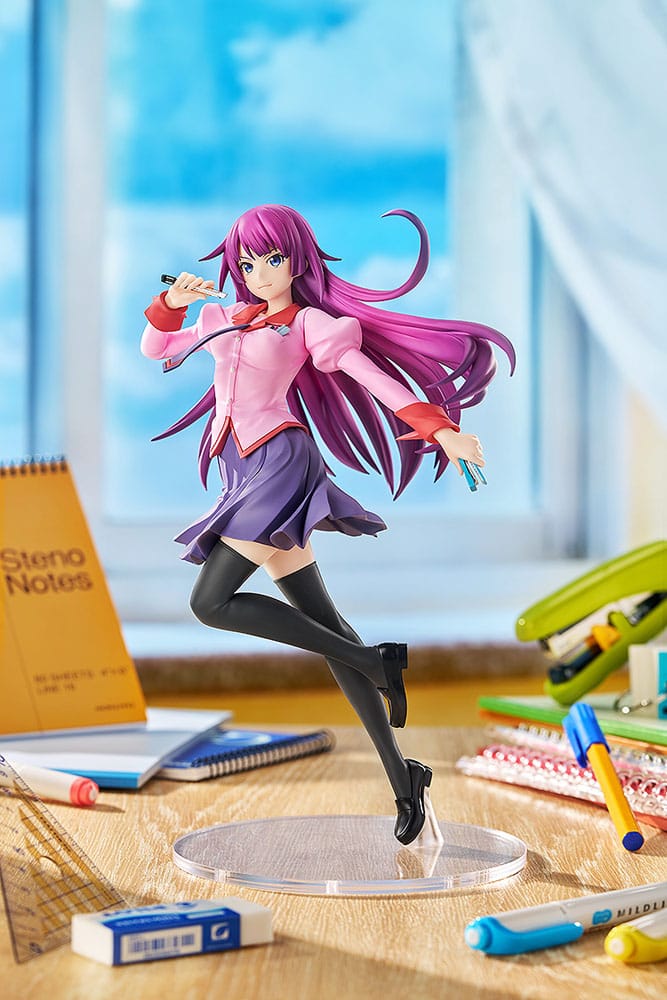 Monogatari Series Pop Up Parade PVC Statue Hitagi Senjyogahara L Size 23 cm
