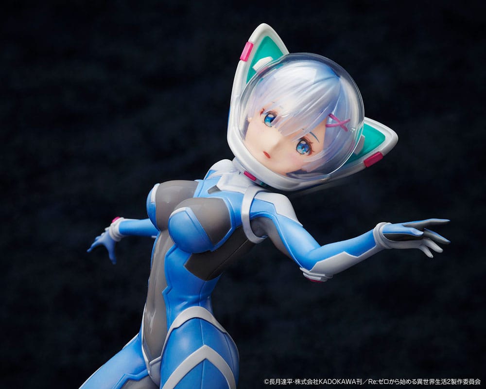Re:Zero Starting Life in Another World PVC Statue 1/7 Rem A×A SF Space Suit 26 cm