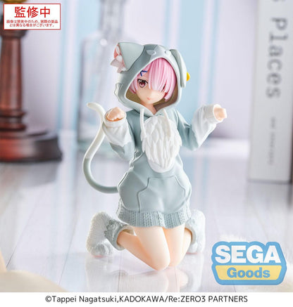 Re:Zero Starting Life in Another World Yumemirize PVC Statue Ram Mofumofu Pack 11 cm