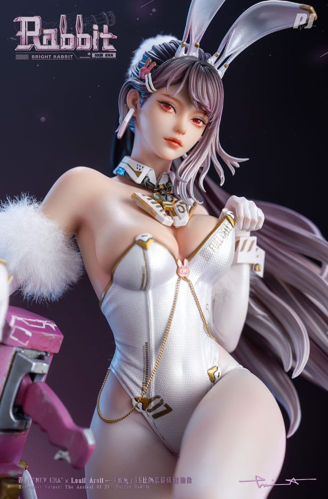 Original Character PVC Statue 1/6 Bright Rabbit Illustration by Loull Aroll x New Era 37 cm