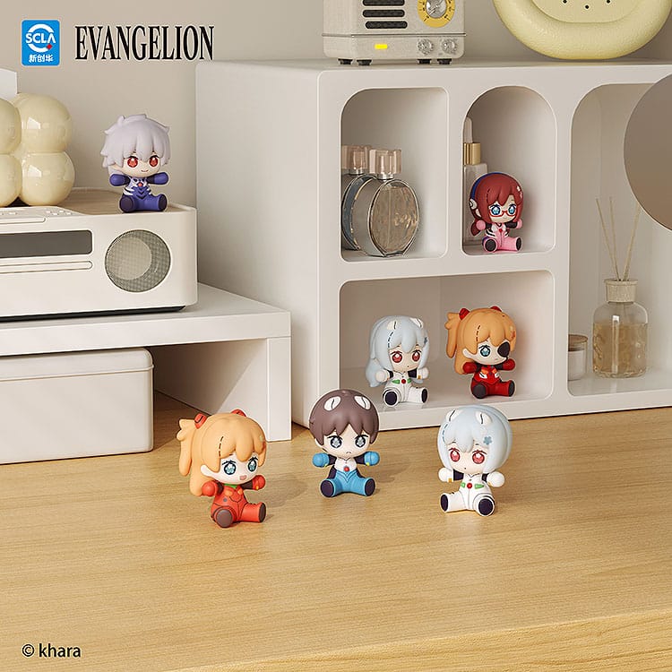 Neon Genesis Evangelion: Rebuild of Evangelion Huggy Good Smile Chibi Figure Asuka Shikinami Langley: Plugsuit Ver. 7 cm