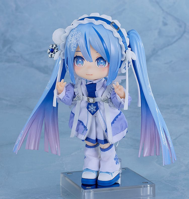 Character Vocal Series 01: Hatsune Miku Nendoroid Doll Action Figure Snow Miku: Yukiiro Pop Ver. 14 cm