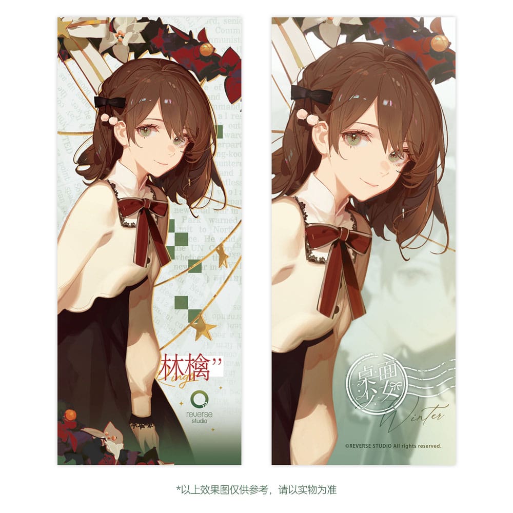 Original Character PVC Statue 1/8 Desktop Girls Series Winter Ringo Another Color 24 cm