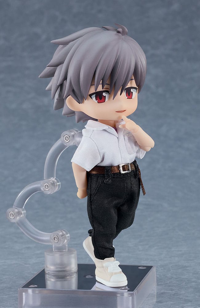 Rebuild of Evangelion Nendoroid Doll Action Figure Kaworu Nagisa 14 cm