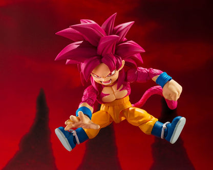Dragon Ball Daima S.H.Figuarts Action Figure Super Saiyan Level 4 Son Goku (mini) 8 cm