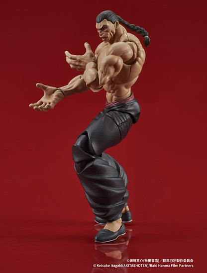 Baki Hanma Digaction Action Figure Retsu Kaioh 7 cm