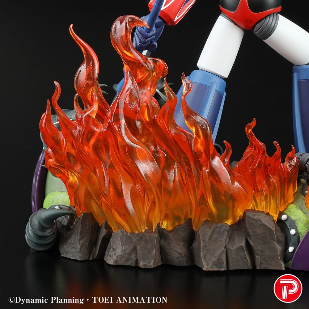 Grendizer Scene Selection 01 PVC Statue Grendizer a cry of Victory 14 cm