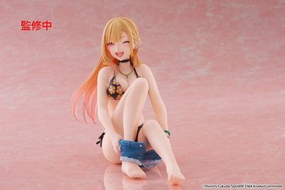 My Dress-Up Darling PVC Statue Desktop Cute Figure Marin Kitagawa Measured Swimsuit Ver. 13 cm
