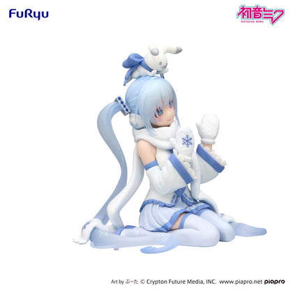 Hatsune Miku Noodle Stopper PVC Statue Snow Miku Sky Town 10th Ver. 10 cm