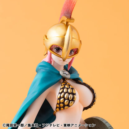 One Piece P.O.P PVC Statue Gladiator Rebecca Sailing Again Super Limited Reprint Ver. 22 cm