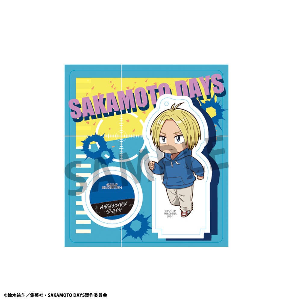 Sakamoto Days TokoToko Acrylic Figure Display 9 cm (8)