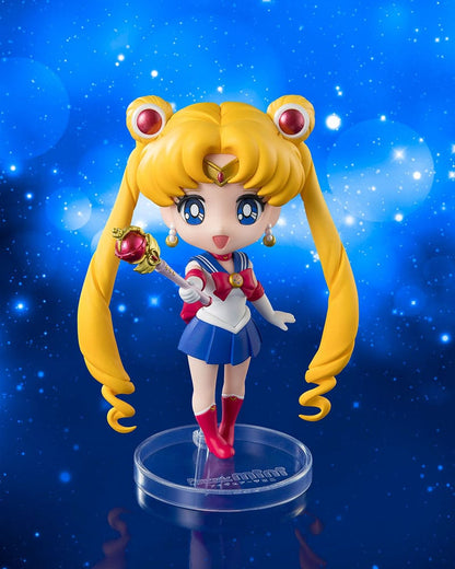 Pretty Guardian Sailor Moon R Figuarts mini Action Figure Sailor Moon Crystal Star Compact Edition 9 cm