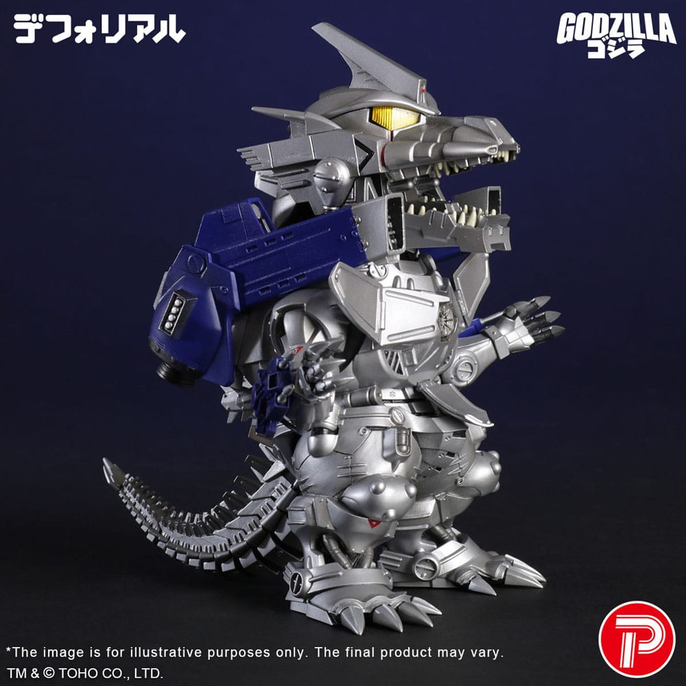 Godzilla against Mechagodzilla Deforeal PVC Statue MFS-3 KIRYU Heavily Armed Type 15 cm