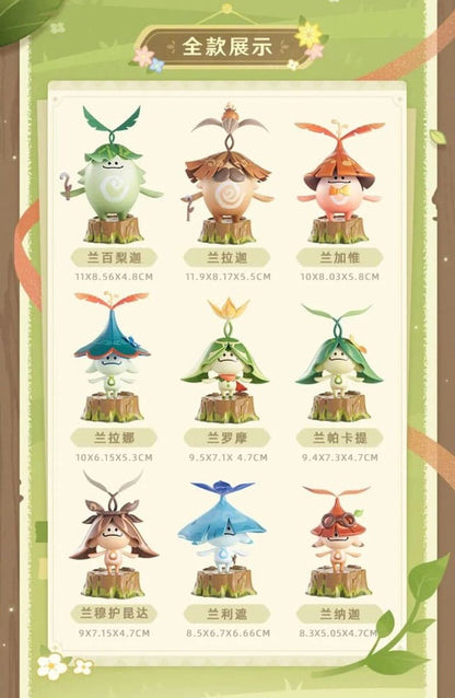Genshin Impact Blind Box Mini Figures Aranara Series Display (9)