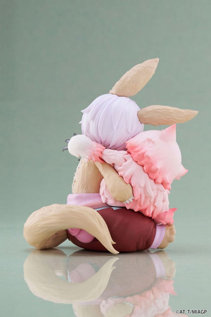 Made in Abyss: The Golden City of the Scorching Sun PVC Statue Desktop Cute Figure Nanachi & Mitty Reissue 13 cm
