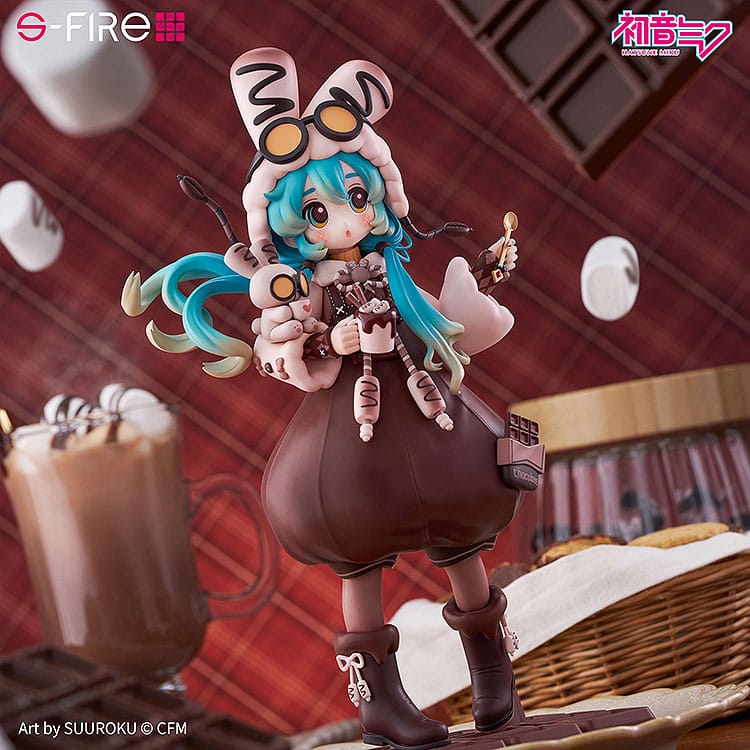 Character Vocal Series 01: Hatsune Miku PVC Statue Hatsune Miku Marshmallow Hot Cocoa 22 cm