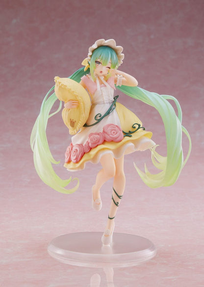 Hatsune Miku PVC Statue Hatsune Miku Wonderland Figure Sleeping Beauty Reissue 18 cm