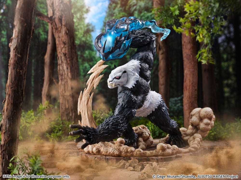 Jujutsu Kaisen SHIBUYA SCRAMBLE FIGURE PVC Statue 1/7 Panda 34 cm