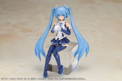 Frame Arms Girl x Hatsune Miku Plastic Model Kit Frame Music Girl Snow Miku Another Color Ver. 15 cm