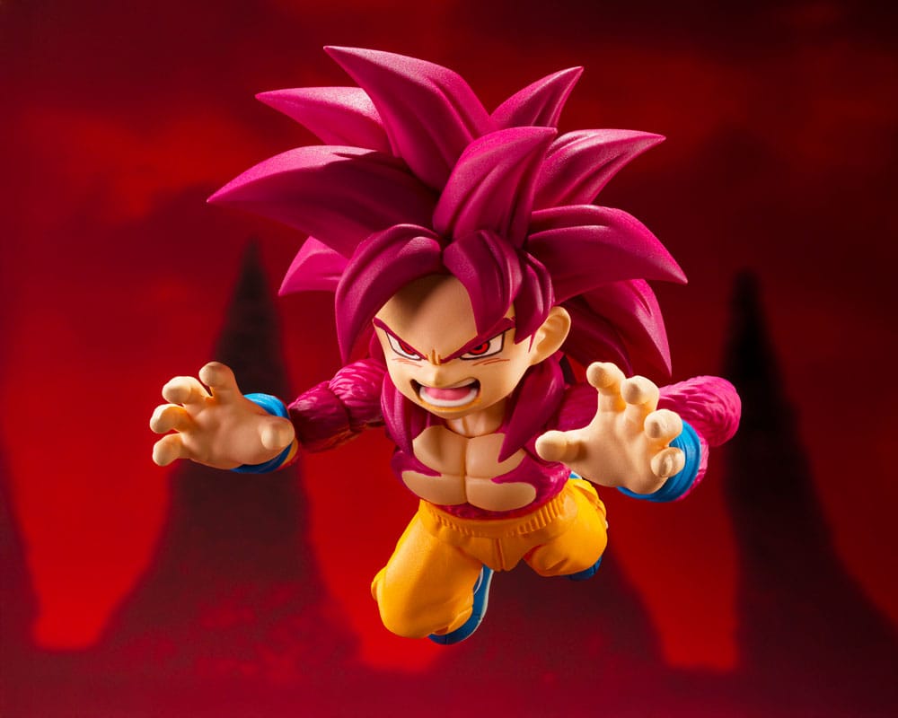 Dragon Ball Daima S.H.Figuarts Action Figure Super Saiyan Level 4 Son Goku (mini) 8 cm