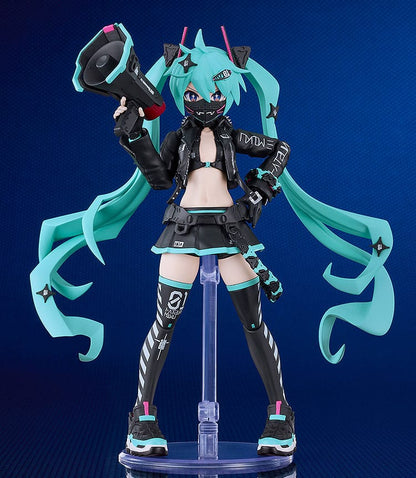 Character Vocal Series 01: Hatsune Miku Plamatea Plastic Model Kit Hatsune Miku: Chuocho Tactical Craft Ver. 15 cm