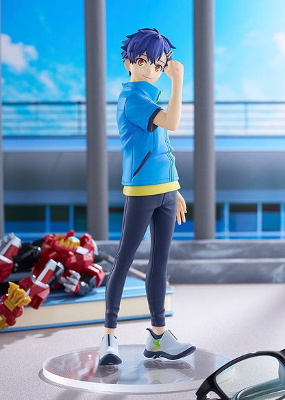 Gridman Universe Pop Up Parade PVC Statue Yomogi Asanaka L Size 23 cm