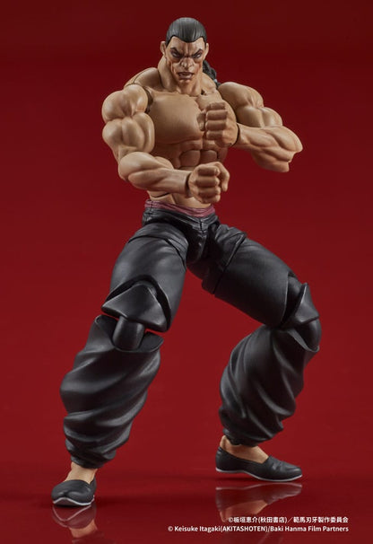 Baki Hanma Digaction Action Figure Retsu Kaioh 7 cm