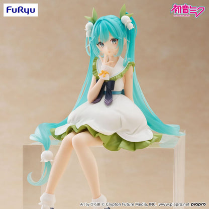 Hatsune Miku Noodle Stopper PVC Statue Flower Fairy Lily of the Valley 14 cm