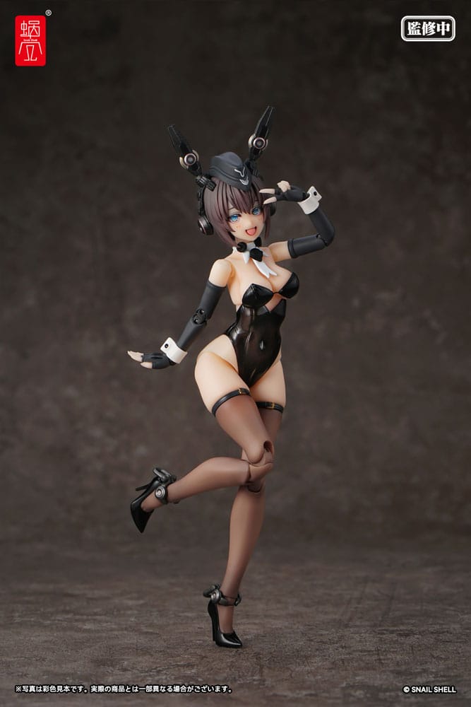 Original Character Action Figure Kit 1/12 RA-03 Panzer Bunny Anneliese 16 cm