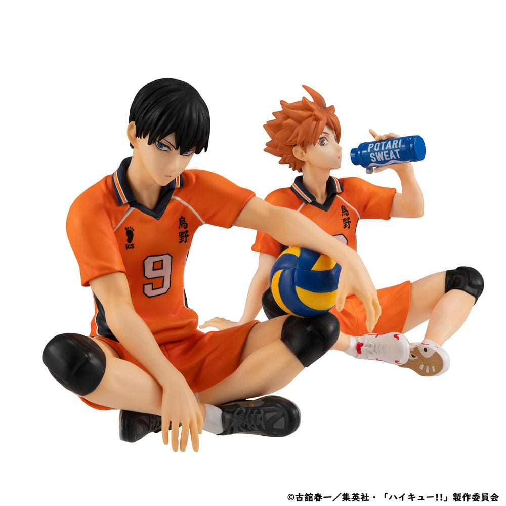 Haikyu!! G.E.M. Series PVC Statue Atsumu Tobio Kageyama Second Uniform Ver. Palm Size 9 cm