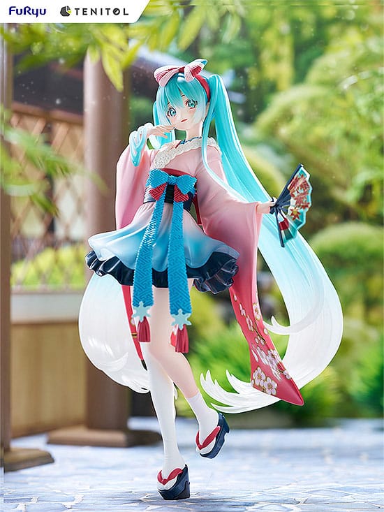 Hatsune Miku Statue Neo Tokyo Series Kimono 22 cm