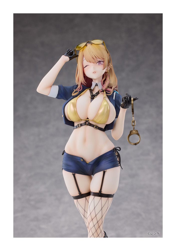 Original Character PVC Statue 1/6 Gal Policewoman Takanashi Arisa Deluxe Edition 27 cm