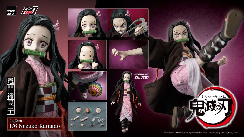 Demon Slayer: Kimetsu no Yaiba FigZero Action Figure 1/6 Nezuko Kamado 26 cm