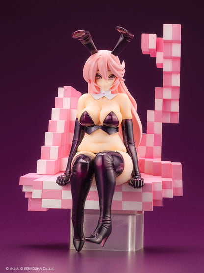 Original Character Trick Bunnies PVC Statue 1/7 Sitting Bunny Illustration by Kafun 24 cm