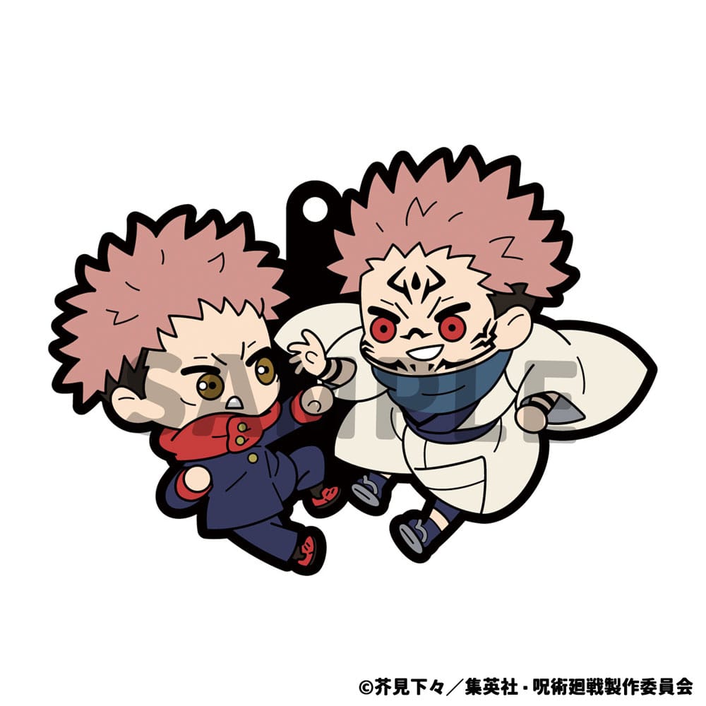Jujutsu Kaisen Rubber Mascot 6 cm Assortment (6)