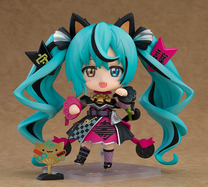 Character Vocal Series 01 Nendoroid Action Figure Hatsune Miku: Black Maneki Miku Ver. 10 cm