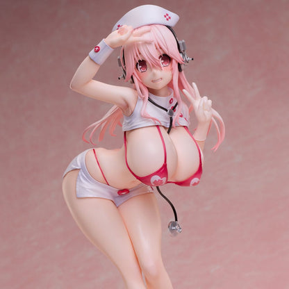 Super Sonico PVC Statue 1/6 Super Sonico Nurse Bikini Ver. 22 cm