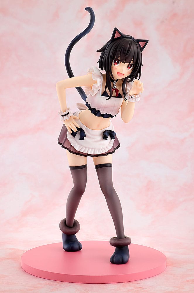 Konosuba God's blessing on this wonderful world! PVC Statue Megumin: Light Novel Catgirl Maid Ver. 16 cm