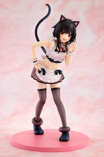 Konosuba God's blessing on this wonderful world! PVC Statue Megumin: Light Novel Catgirl Maid Ver. 16 cm