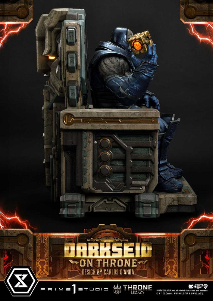 Throne Legacy Series Statue 1/4 Justice League (Comics) Darkseid on Throne Design by Carlos D'Anda Deluxe Bonus Version 65 cm